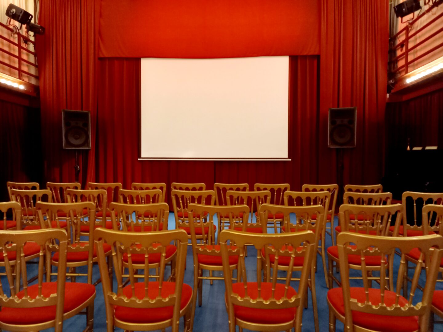 zaal filmdoek